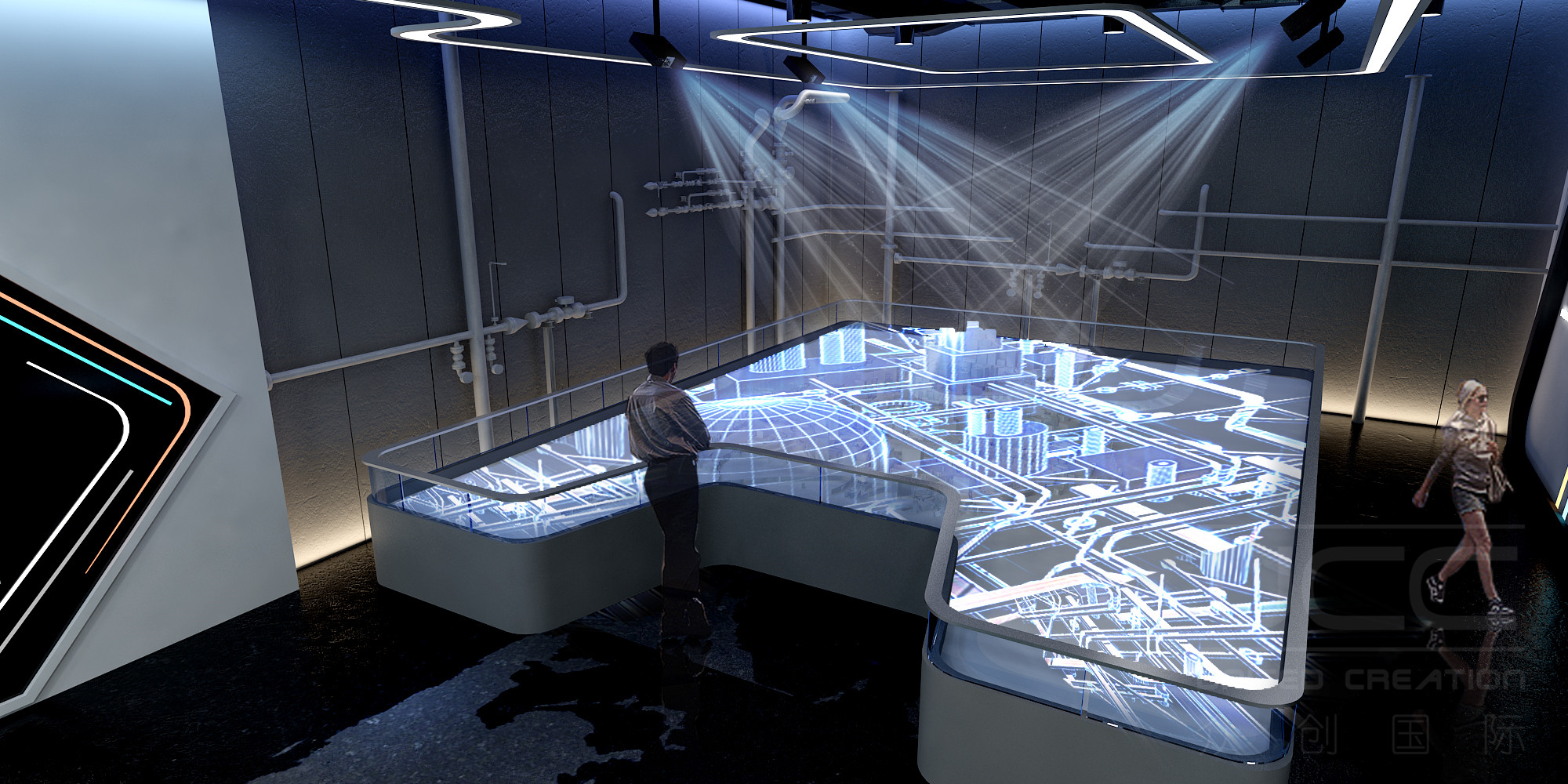 中天合創(chuàng)展廳設計 中天合創(chuàng)展廳設計