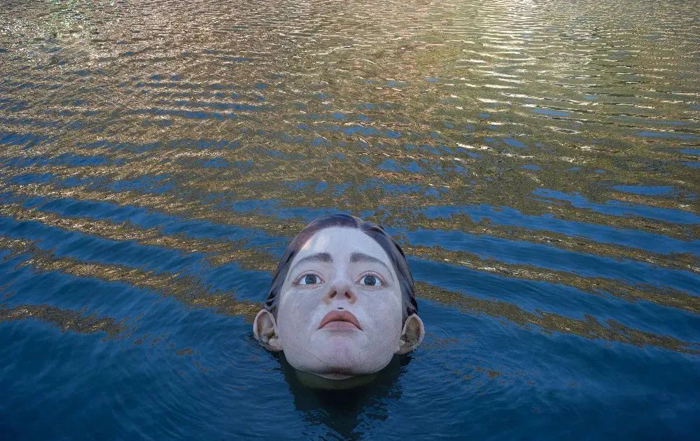 又見“陰間設(shè)計(jì)”！西班牙河道驚現(xiàn)人頭雕像~(圖8)