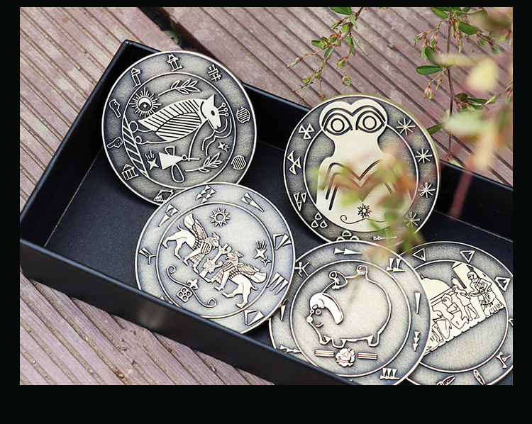 敘利亞古文物紀念章套盒(圖2)