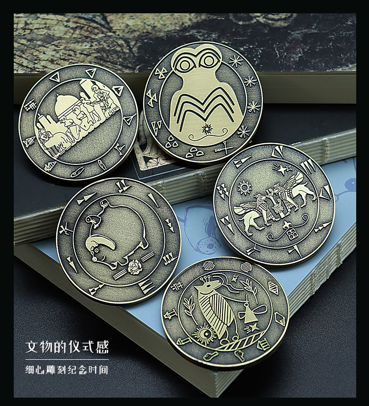 敘利亞古文物紀念章套盒(圖1)